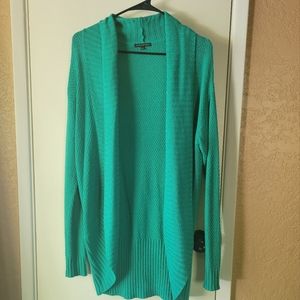 Turquoise Tunic Cardigan